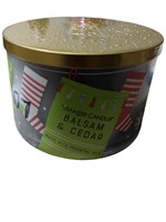SCENTED CANDLE BALS/CEDER YANKEE CANDLE