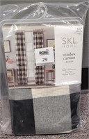 SKL Home Grandin Window Curtain Panel 40x 84