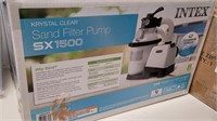 Intex 10 Krystal Clear Sand Filter System