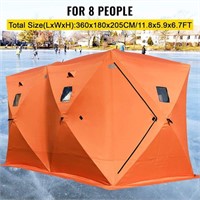 VEVORbrand Ice Fishing Shelter Tent 8 Person 300d