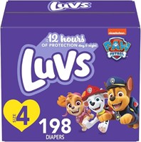 Luvs Pro Level Leak Protection Diapers Size 4 198