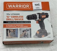 Warrior Cordless 3/8" Drill