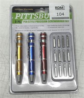 Pittsburg Pen Style Screwdriver set