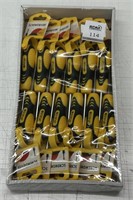 Screwdriver set 6" 12 Pcs 6 slotted and 6 Phillips