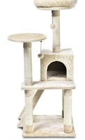 Cat tree with cave