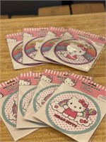 NEW!! Lot of 8 Large Hello Kitty Stickers