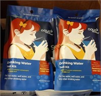 Drinking water test kits for tap water, well