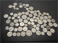 Canadian Coins Mostly Silver 100+ coins