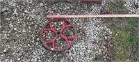 Cast Iron Industrial Steampunk Pulley