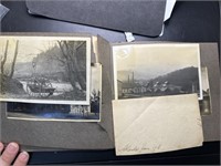 Early 1900s Black and White Photo Album