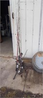 Group Zebco Fishing Reels & Rods