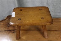 Bench made footstool
