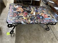 Custom modpodge Mad Max themed coffee table