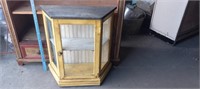 Painted Countertop Display Cabinet