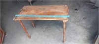 Antique Folding Sewing Table
