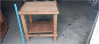 Heavy Wooden Work Table