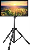 PERLESMITH TV Tripod Stand-Portable TV Stand for
