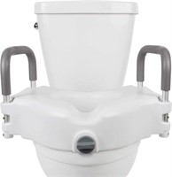 Vive Raised Toilet Seat - 5" Portable, Elevated R