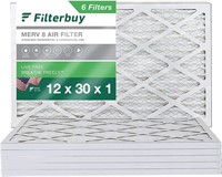 Filterbuy 12x30x1 Air Filter MERV 8 Dust Defense