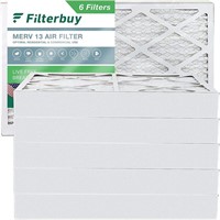 Filterbuy 16x25x4 Air Filter MERV 13 Optimal Defe