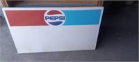 Vintage Metal Pepsi Sign