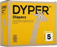 DYPER Viscose from Bamboo Baby Diapers Size 5 | H