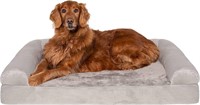 Furhaven XL Orthopedic Dog Bed Faux Fur & Velvet