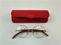 Cartier Paris Round Rimmed Glasses, Unable To Auth