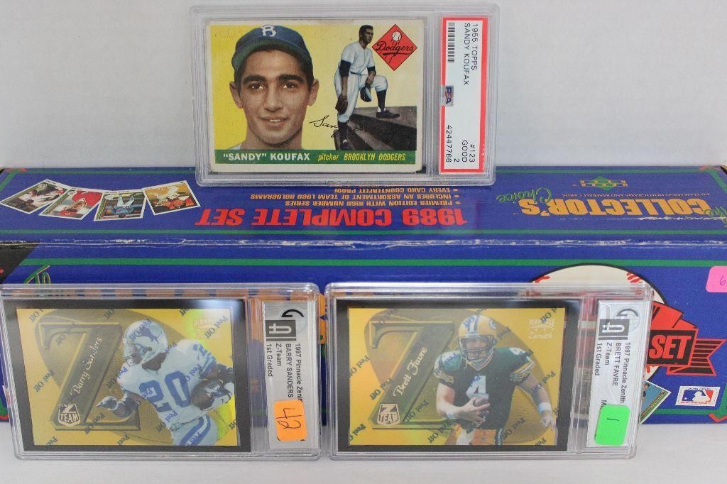 400+ ITEM SPORT CARD & MEMORABILIA AUCTION