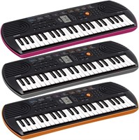 Casio SA-78 44 Key Mini Personal Keyboard, Pink;