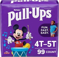Pull-Ups Boys' Potty Training Pants, 4T-5T (38-50
