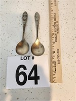 VINTAGE MICKEY MOUSE CHILD SPOONS