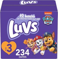 Luvs Pro Level Leak Protection Diapers Size 3 234