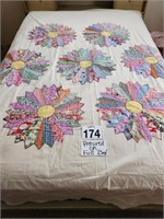 QUILT TOP SIZE UNKNOWN