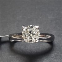 $8800 10K  Diamond (0.85Ct,I3,H) Ring