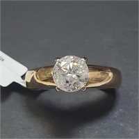 $9235 14K  Diamond (1.02Ct,I2,G) Ring