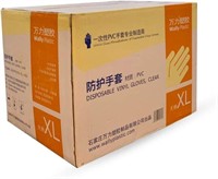 Vinyl Examination Gloves - X-Large - 10 boxes per