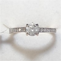 $3600 10K  Diamond(0.4ct) Ring