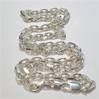 $600 Silver 51G 24" Necklace