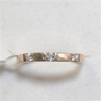 $1400 14K  Diamond(0.075ct) Ring