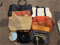 lot of 10 hand bags