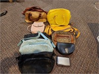 lot of 10 womens hand bags