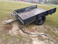 UTILITY TRAILER WITH MILITARY STYLE TIRES