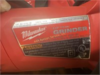 New Milwaukee 4 1/2” grinder, has been tested and