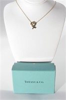 Tiffany & Co. Picasso 18K Open Heart Necklace