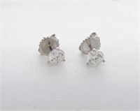 Roberto Coin Cento Diamond Stud Earrings