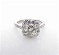 Gabriel & Co 14K Diamond Engagement Ring