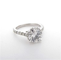 Moyer Custom 19K 2.5ctw Diamond Ring