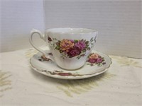 Rose garden by Myott cup and saucer