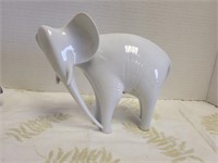 Ceramic Elephant figure 6.5"L